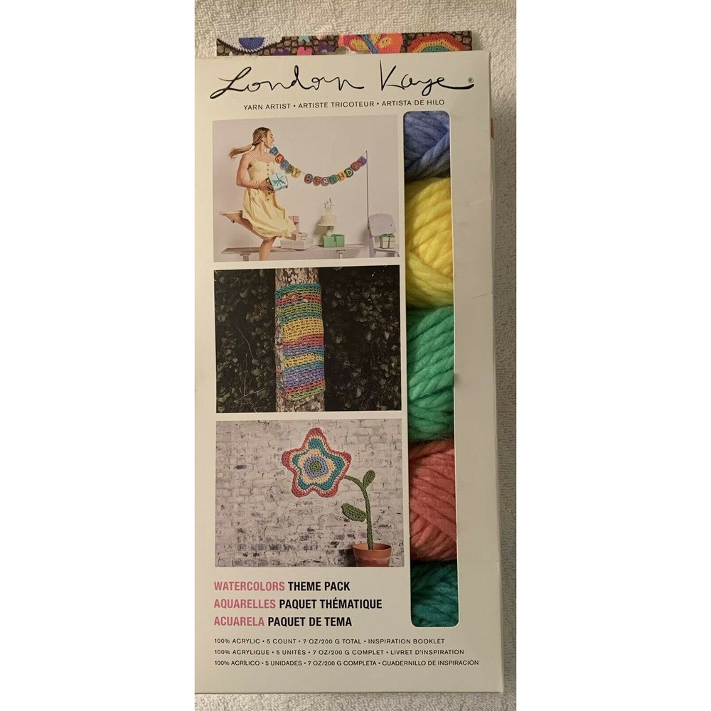 LONDON KAYE Yarn Artist Theme Pack NEW IN PKG LION BRAND YARN